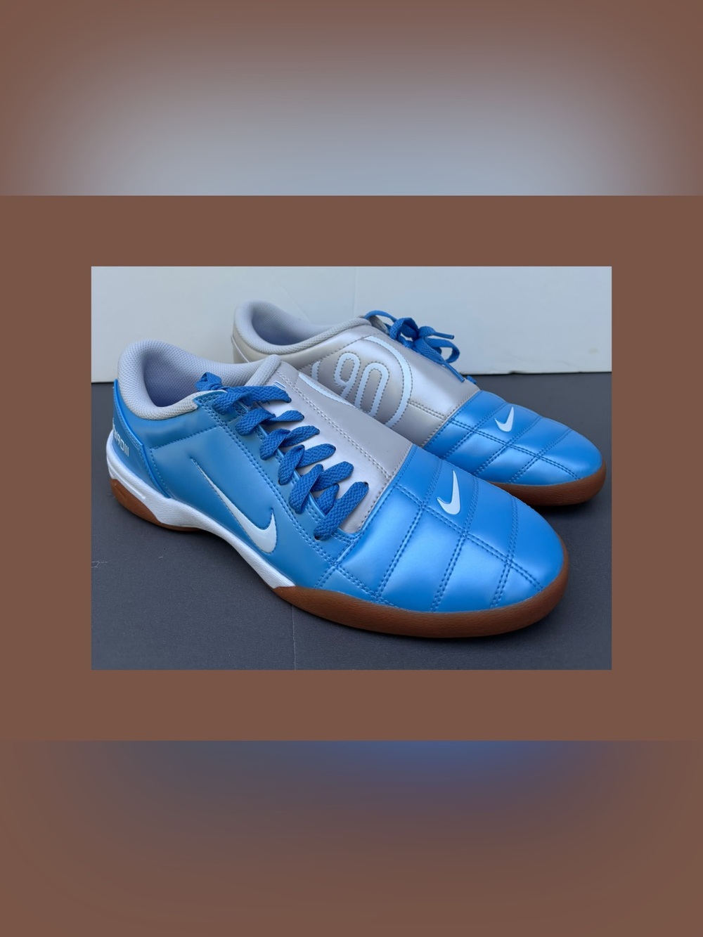 Nike Total 90 University Blue White Gum Men’s size 10.5 NEW NO BOX